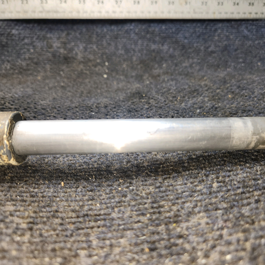 Used aircraft parts for sale, 45-521212-604 Beechcraft 35-33 Flap Actuator with Flex Shaft