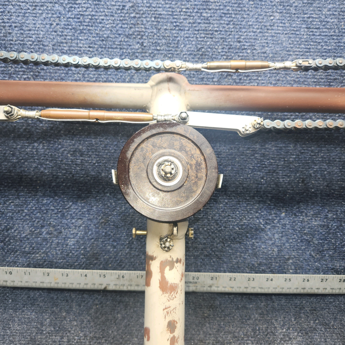 Used aircraft parts for sale, 169-524060-3 Beechcraft A24R Control Column Assembly