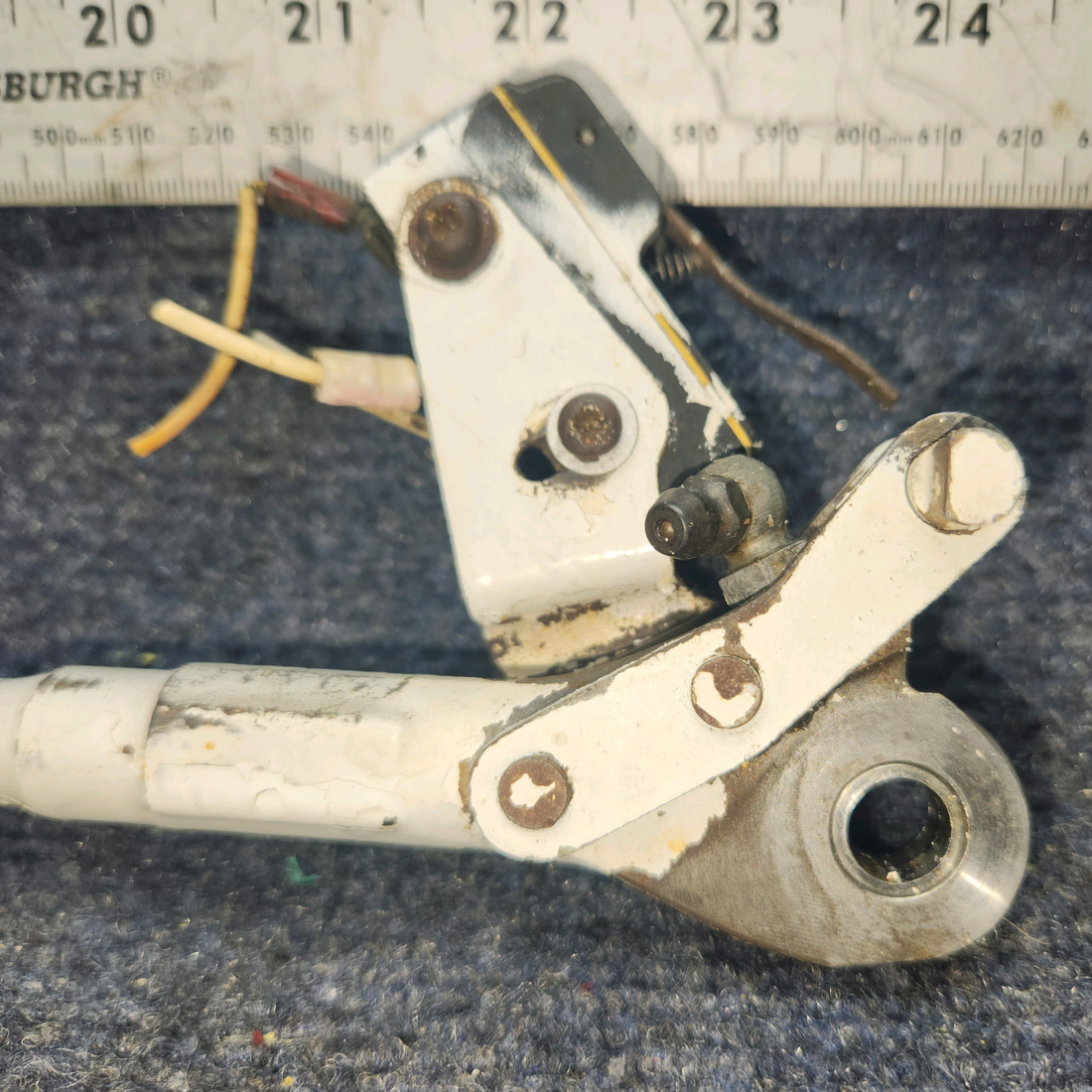 Used aircraft parts for sale, 67797-007 PIPER PA28RT-201 Main Gear Dowlock Truss Link Assy R.H