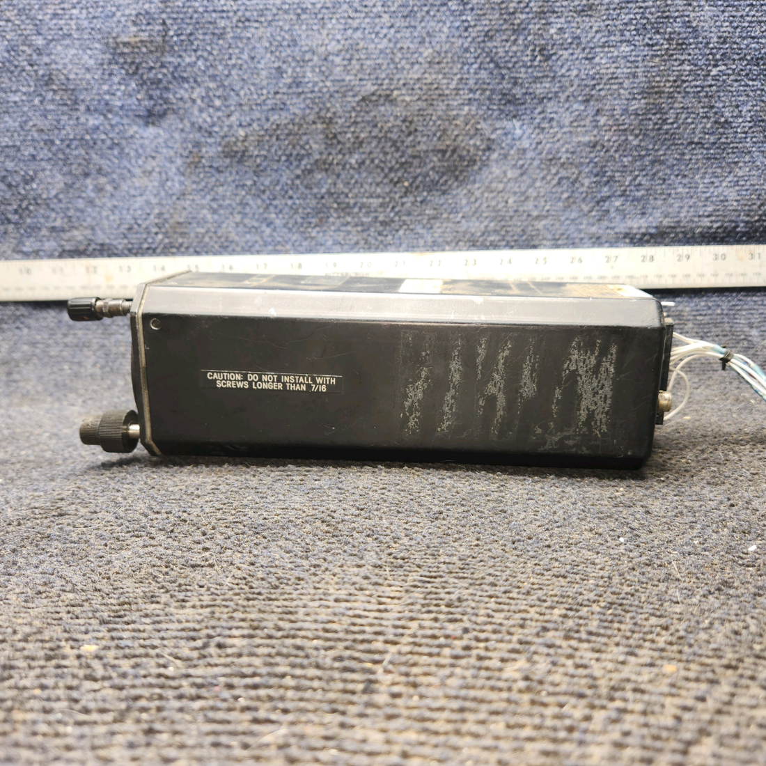 Used aircraft parts for sale, NAV-121 TSO Narco Avionics cessna 172k VOR, Localizer, Navigation Indicator