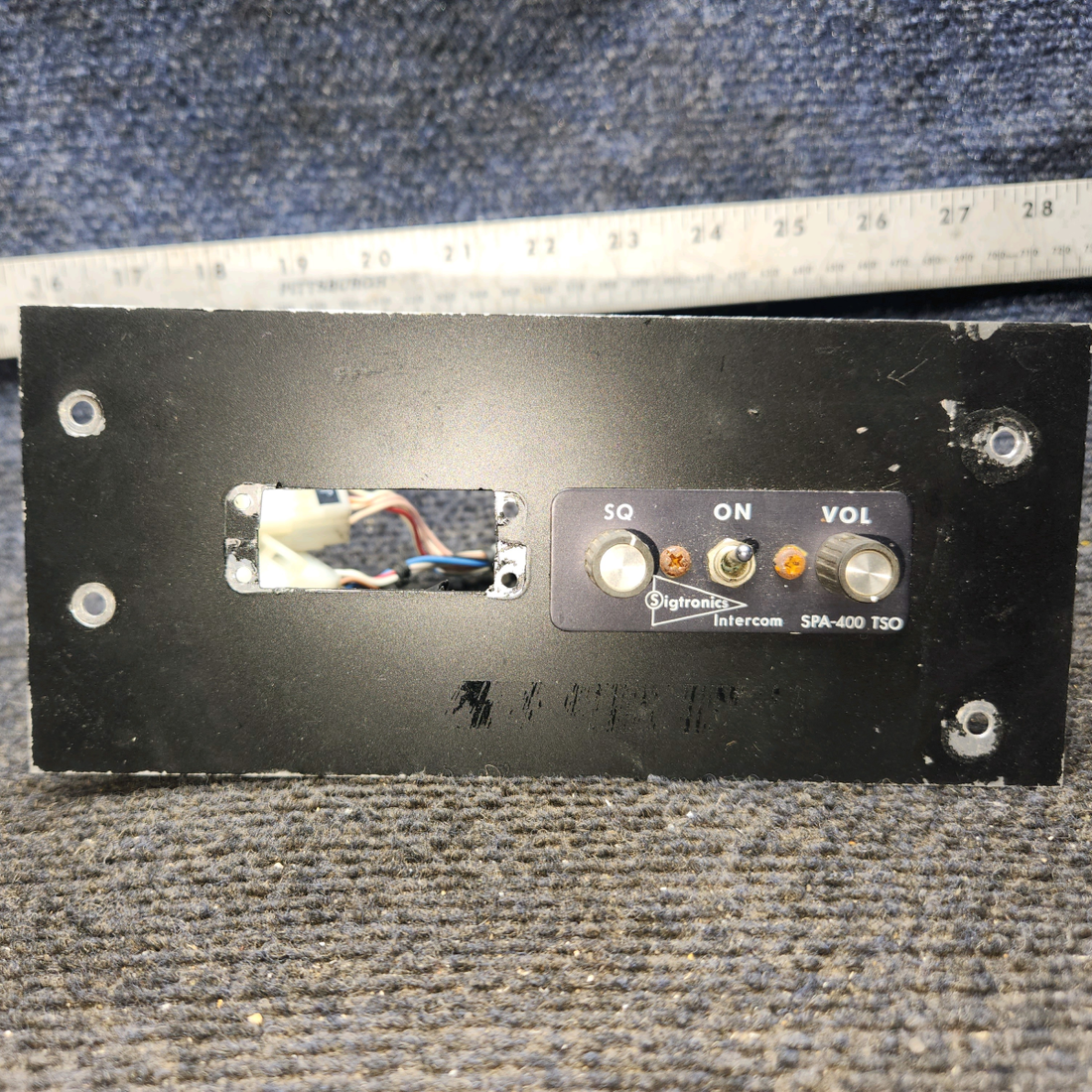 Used aircraft parts for sale, SPA-400 Sigtronics SPA-400 Cessna C175 4 Place Intercom