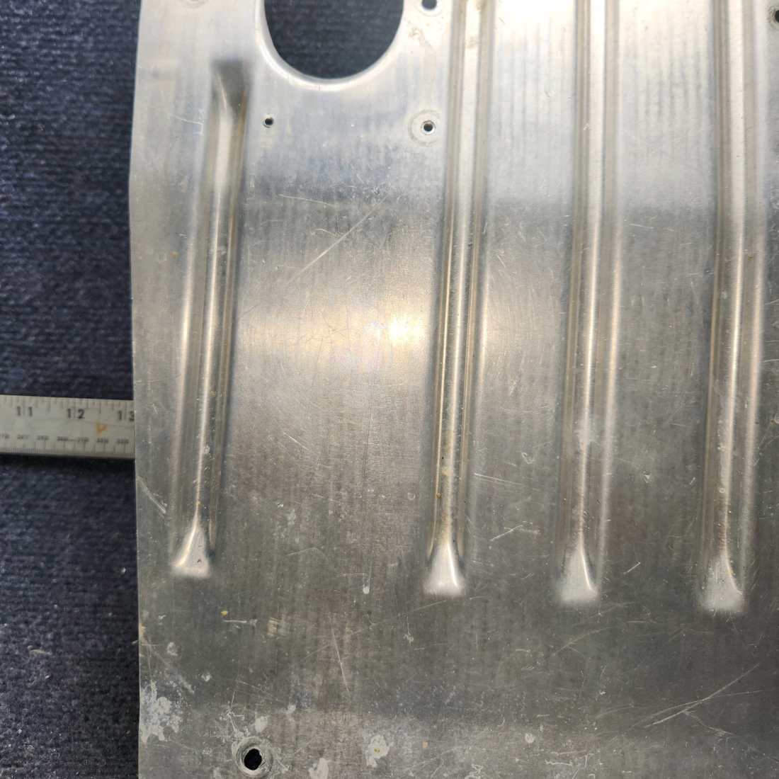 Used aircraft parts for sale, 95‑420013‑644 BEECHCRAFT 95-55B Pilot Side Cabin Floorboard Assembly