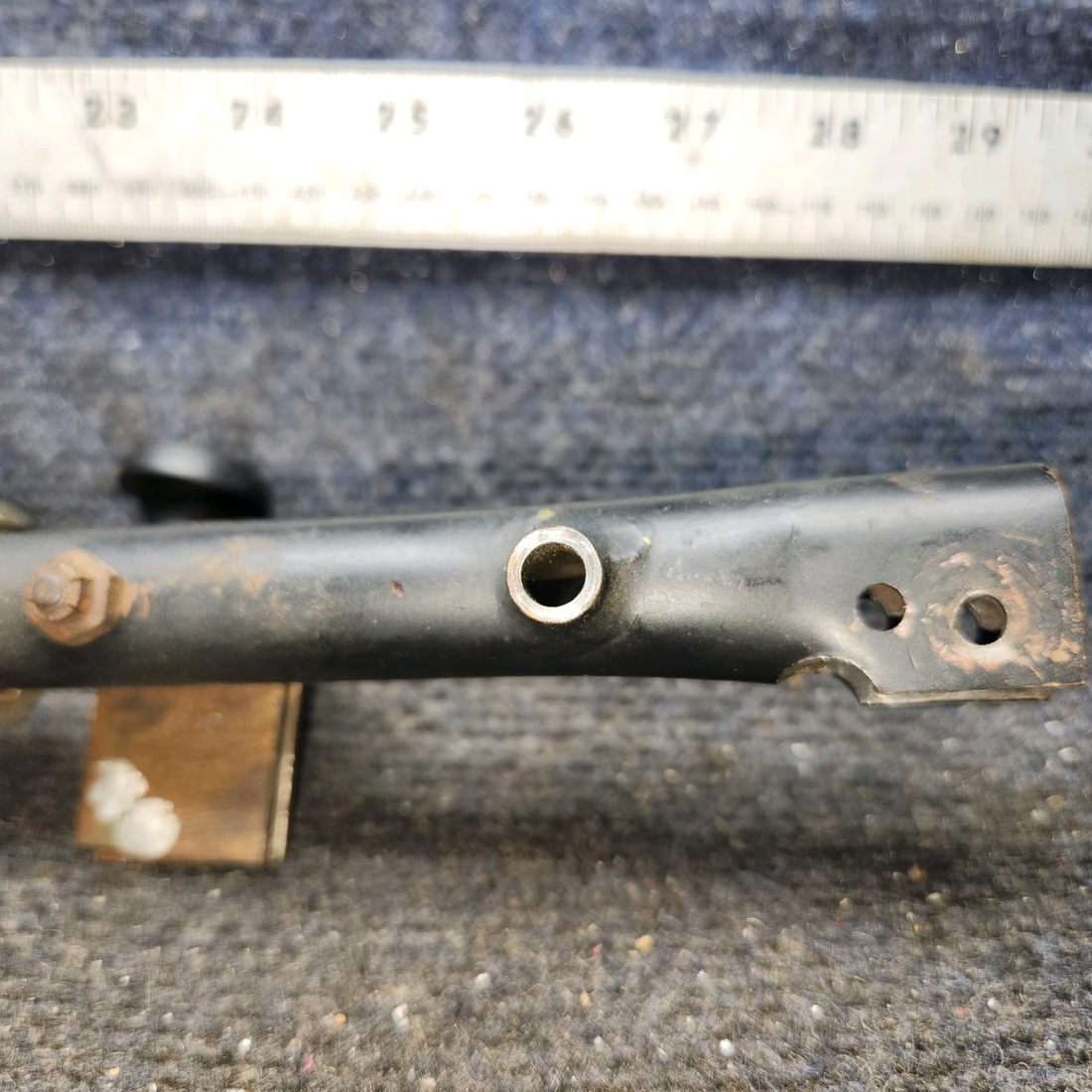 Used aircraft parts for sale, 63357-000 Piper PA-28-140 Handle Parking Brake Assy