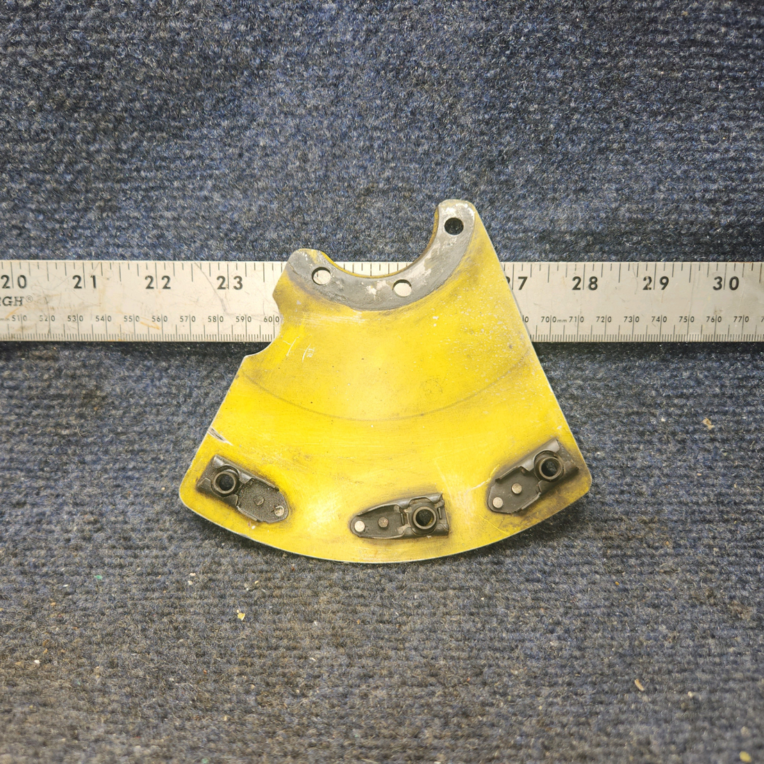 Used aircraft parts for sale, 63370-004 Piper PA28-140 Main Gear Wheel Fairing Bracket Assembly RH