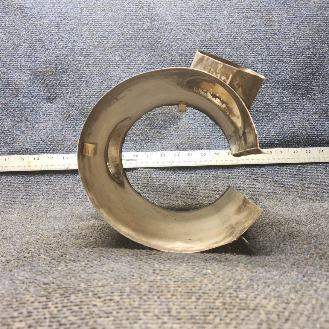 Used aircraft parts for sale, 35-950129-1 BEECHCRAFT F35 Exhaust Shroud Assembly