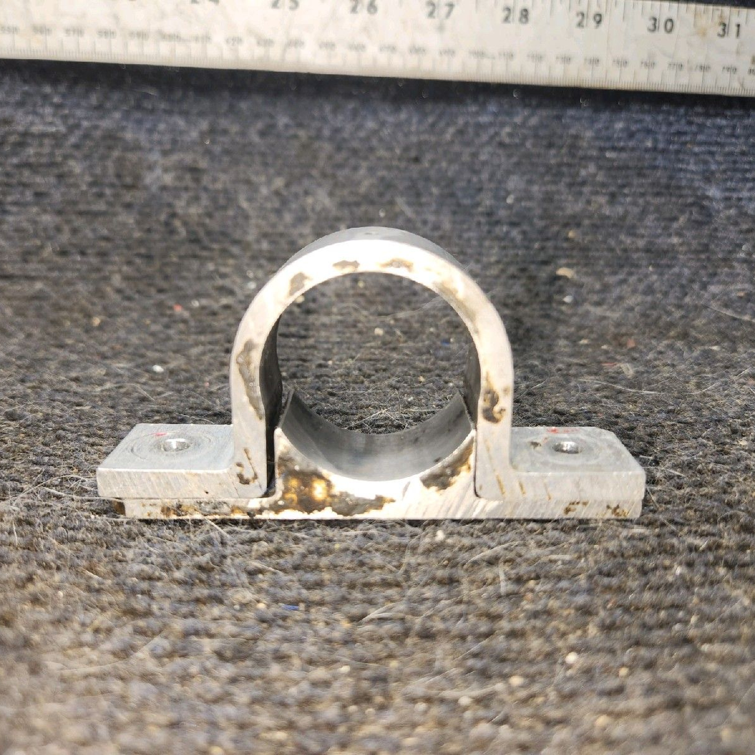 Used aircraft parts for sale, 35402-000 piper PA-28-181 Torque Shaft Support Clamp