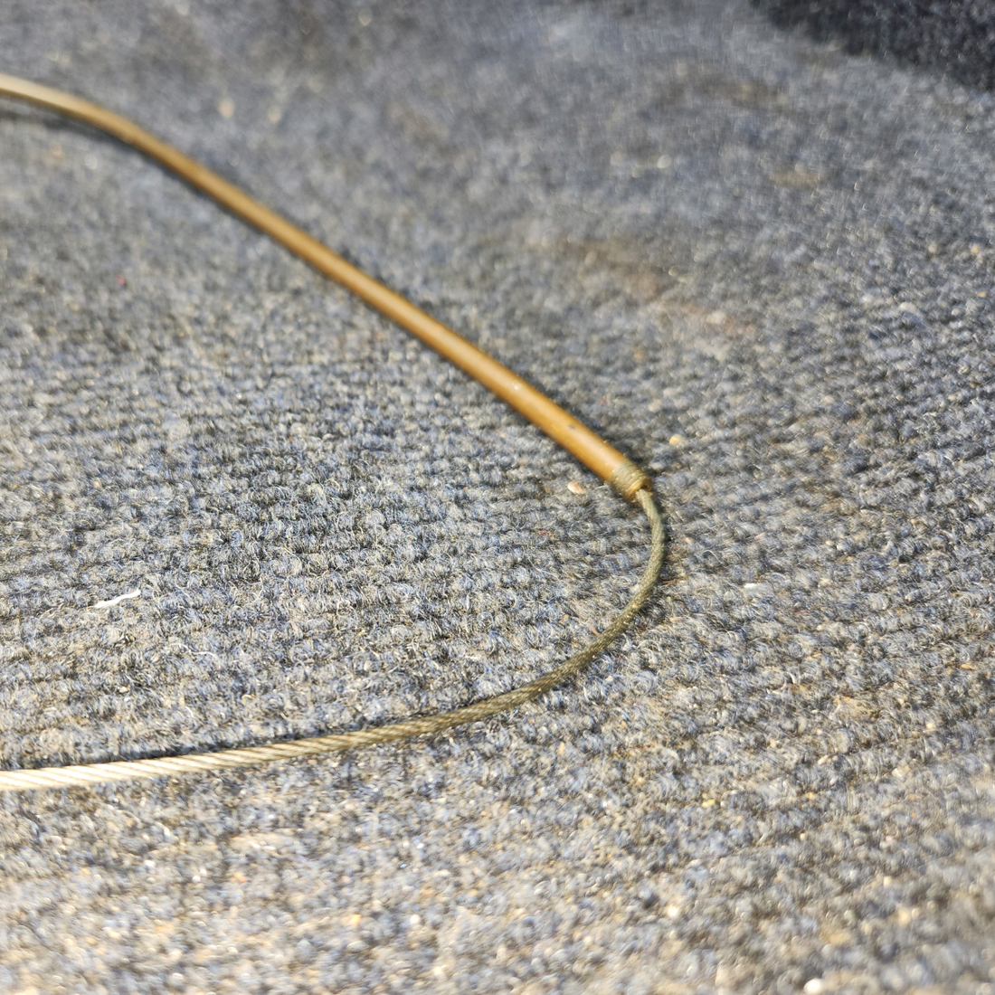 Used aircraft parts for sale, 0813150-55 Cessna 172E Parking Brake Handle Assy