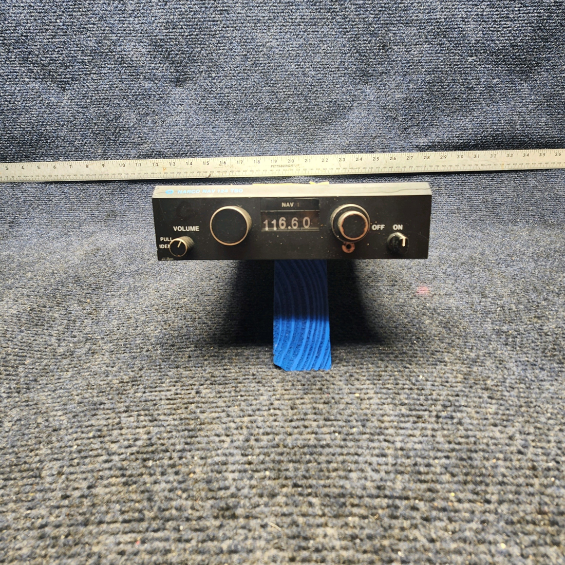 Used aircraft parts for sale, Narco Nav 124 /ID-124 Narco ID-124 MOONEY M20J NARCO NAV RECEIVER AND INDICATOR ID-124 RACK-CONNECTOR