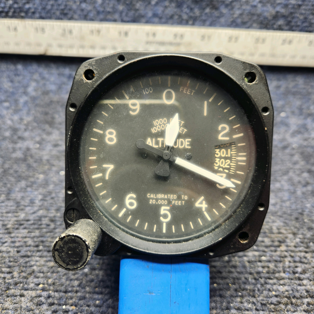 Used aircraft parts for sale, 5934-1 United Instruments MOONEY M20J - Year 1978 ALTIMETER INDICATOR (CODE: A.68)