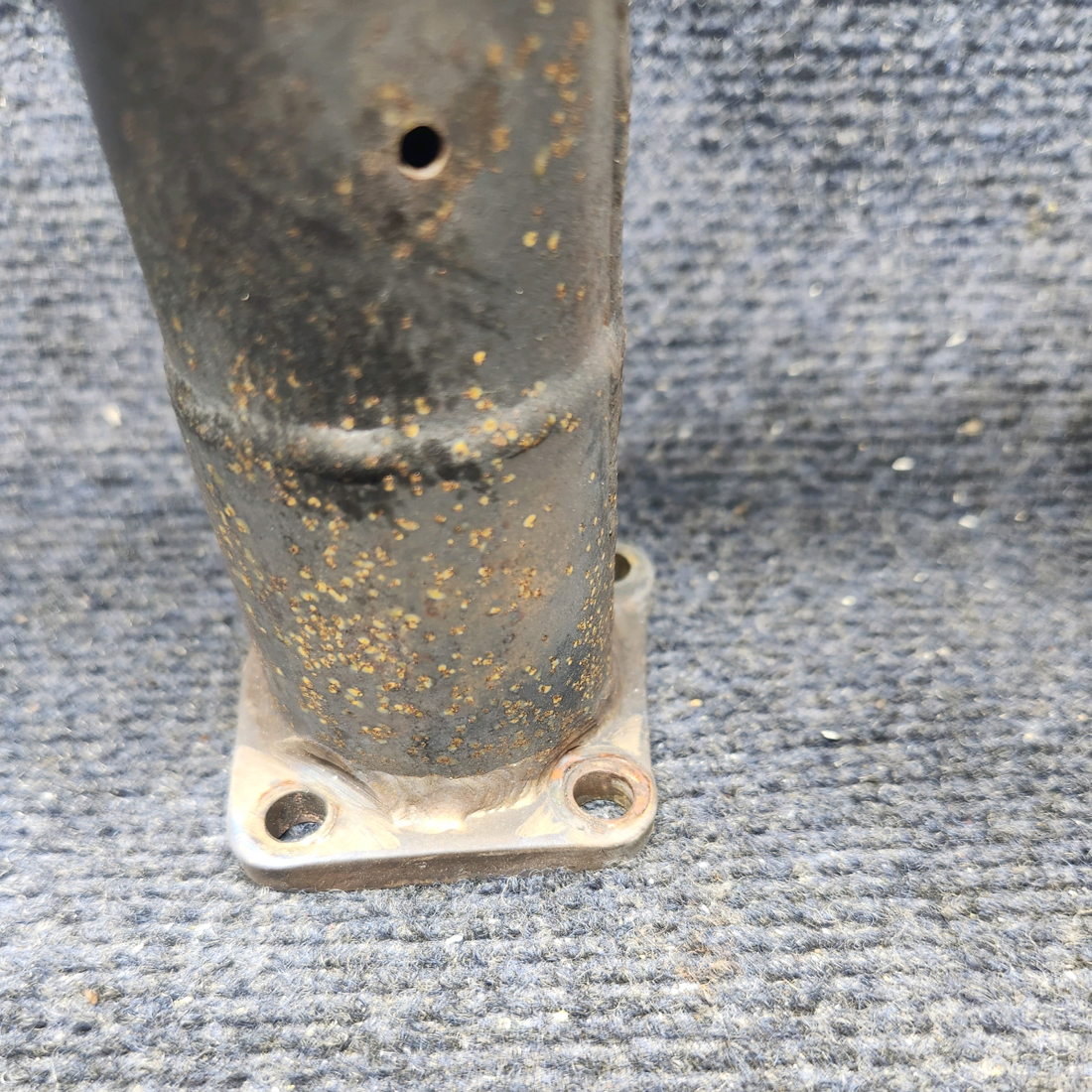 Used aircraft parts for sale, 35-950116 Beechcraft F33A EXHAUST STACK ASSEMBLY RH W/ PROBE HOLES
