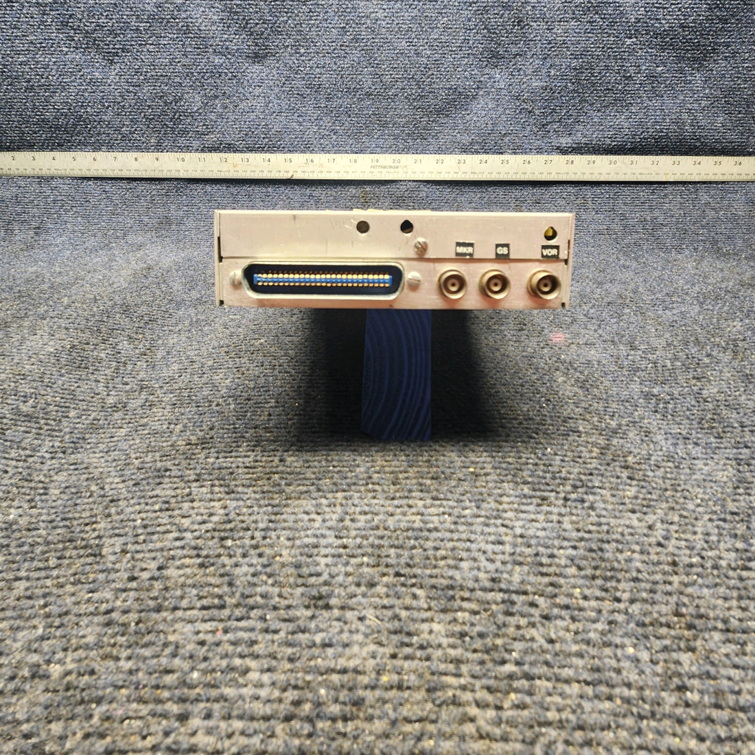 Used aircraft parts for sale, Narco Nav 124 /ID-124 Narco ID-124 MOONEY M20J NARCO NAV RECEIVER AND INDICATOR ID-124 RACK-CONNECTOR