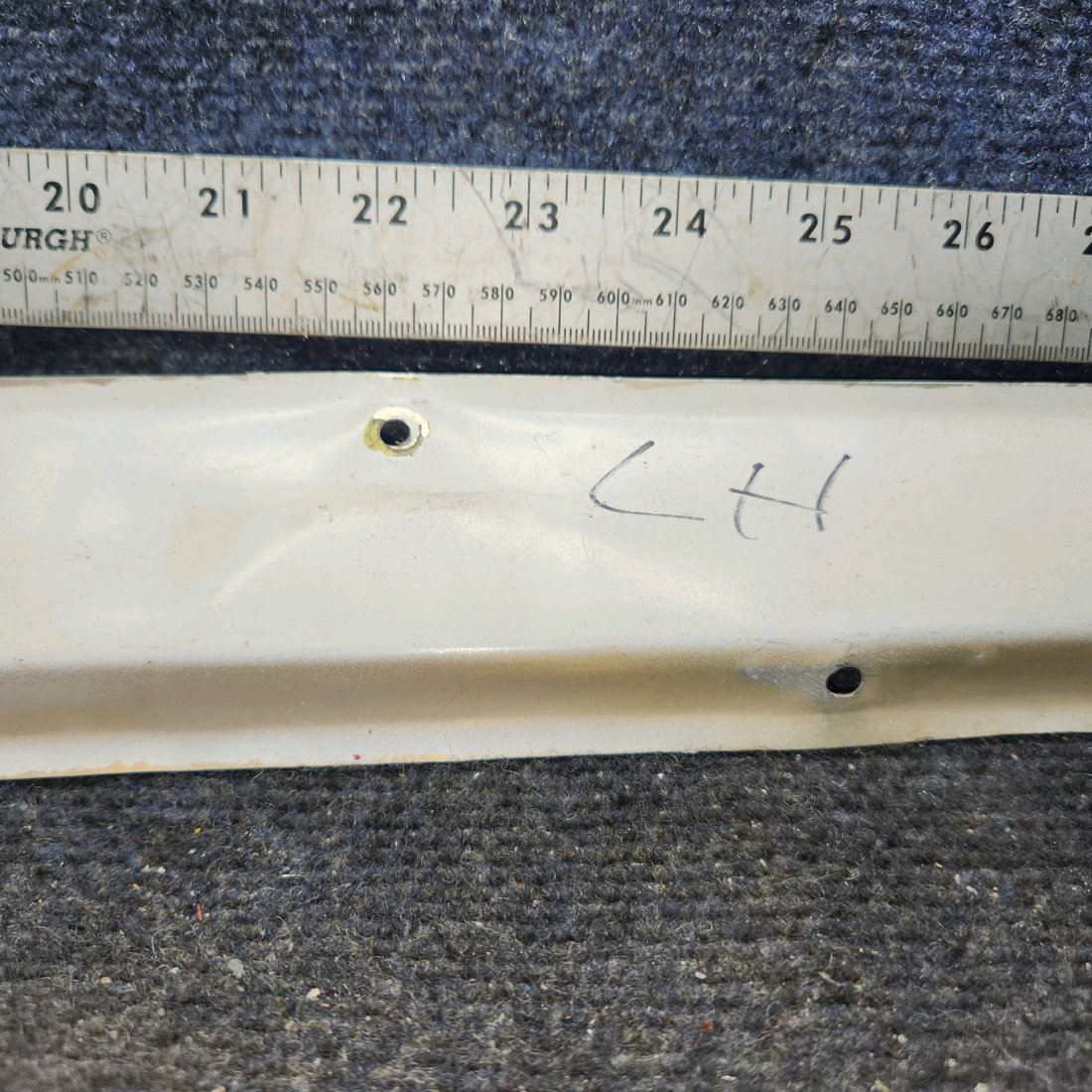 Used aircraft parts for sale, 96-440010-11 BEECHCRAFT 95-55B Vertical Fairing Skin - LH