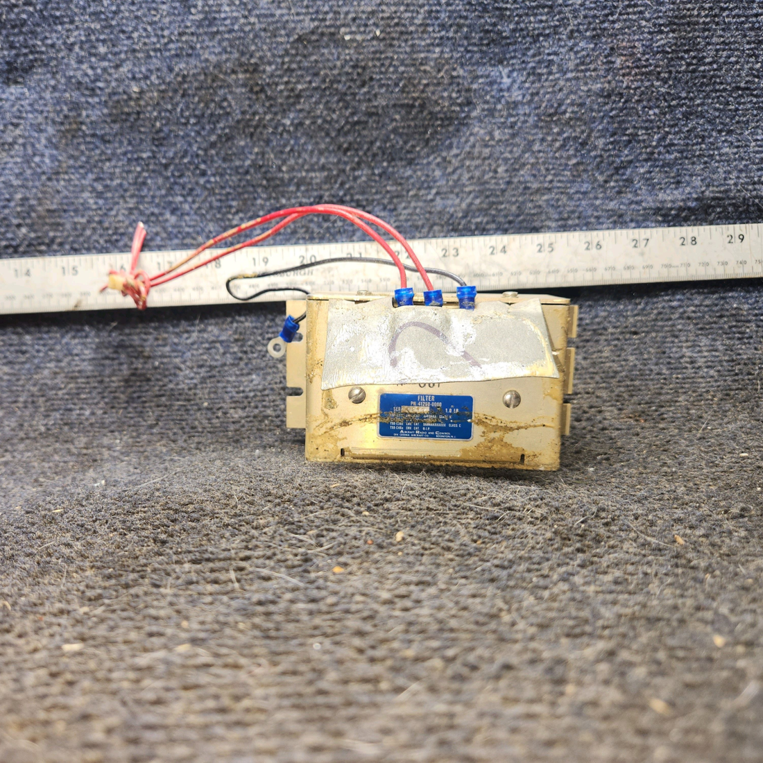 Used aircraft parts for sale, 41260-0000 ARC cessna 172N Line Filter