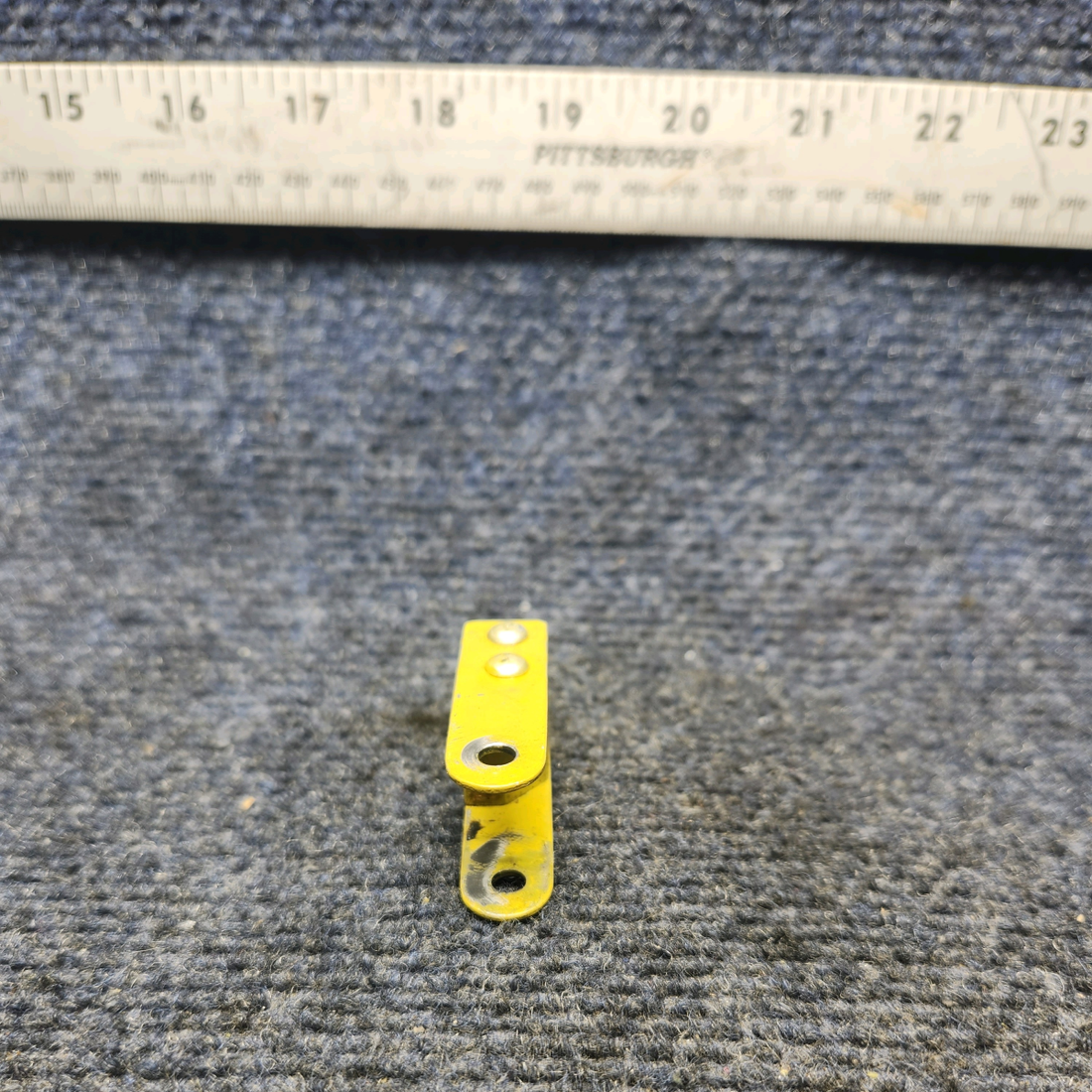 Used aircraft parts for sale, 002-410041-3 Beechcraft F33A BEECHCRAFT RH RUDDER CABLE LINK