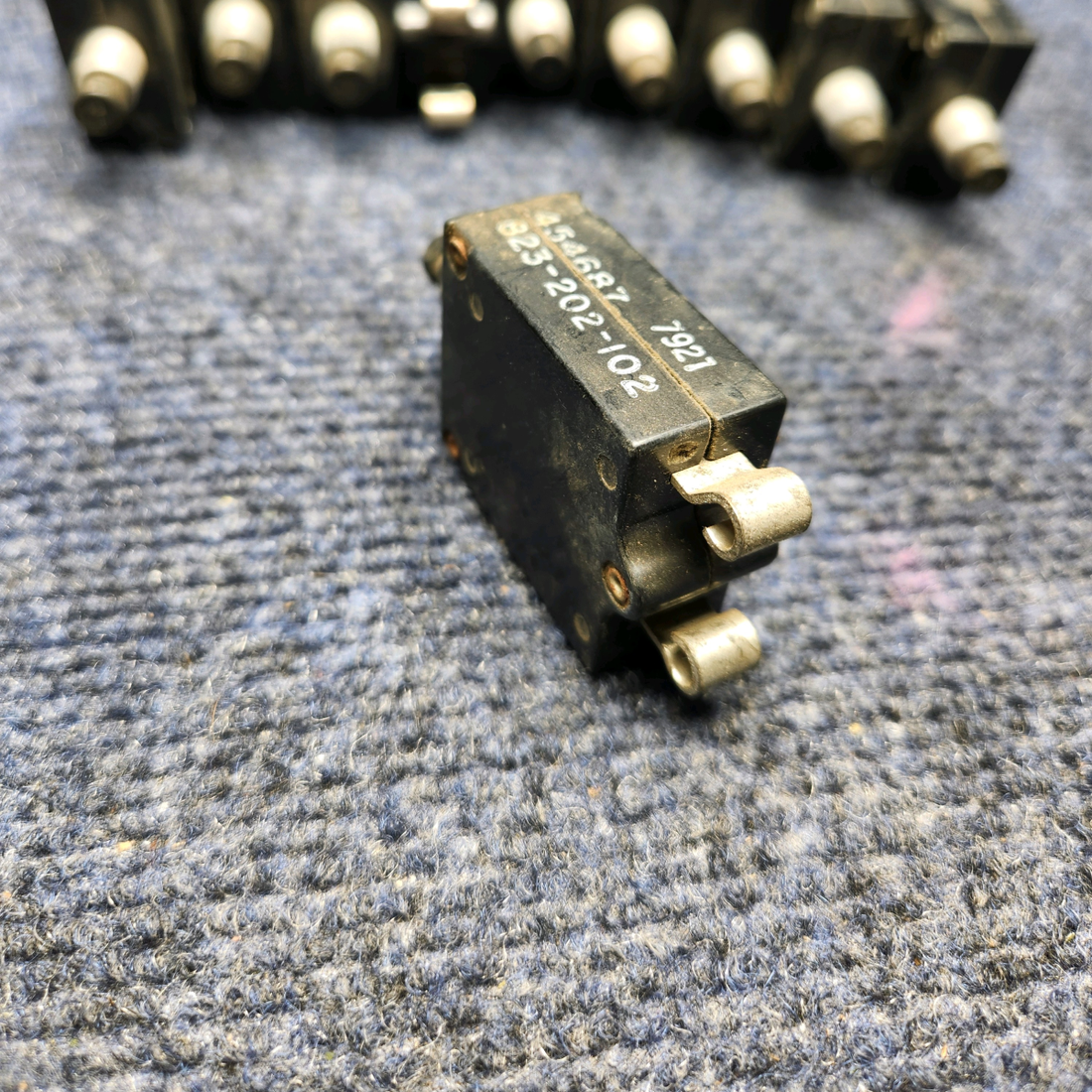 Used aircraft parts for sale, 823-202-102 Wood Piper pa-31T AMF BREAKER 2 AMP " PRICE PER EACH"