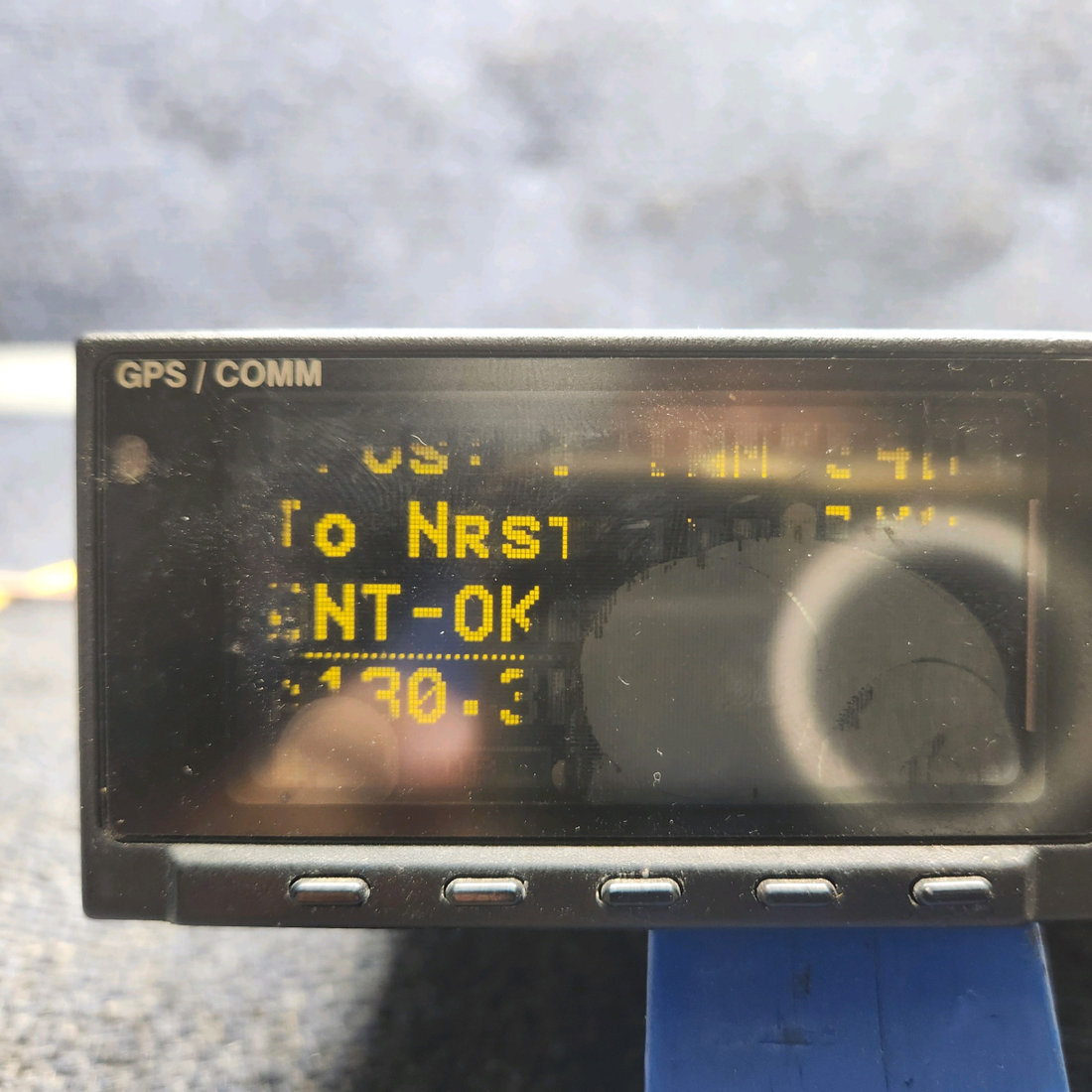 Used aircraft parts for sale, 430-6050-600 Apollo GX-60 Beechcraft 35-33 IFR-Approach GPS / Moving Map / COMM Transceiver