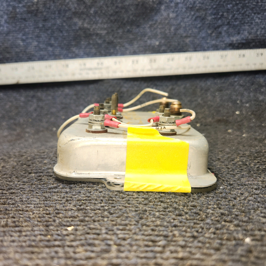 Used aircraft parts for sale, 821036, 821038, 821037 Stewart-Warner Piper PA-28-140 Instrument Cluster