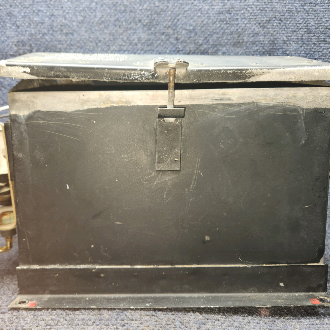 Used aircraft parts for sale, 63888-000 PIPER PA28-140 Battery Box w / Solenoid