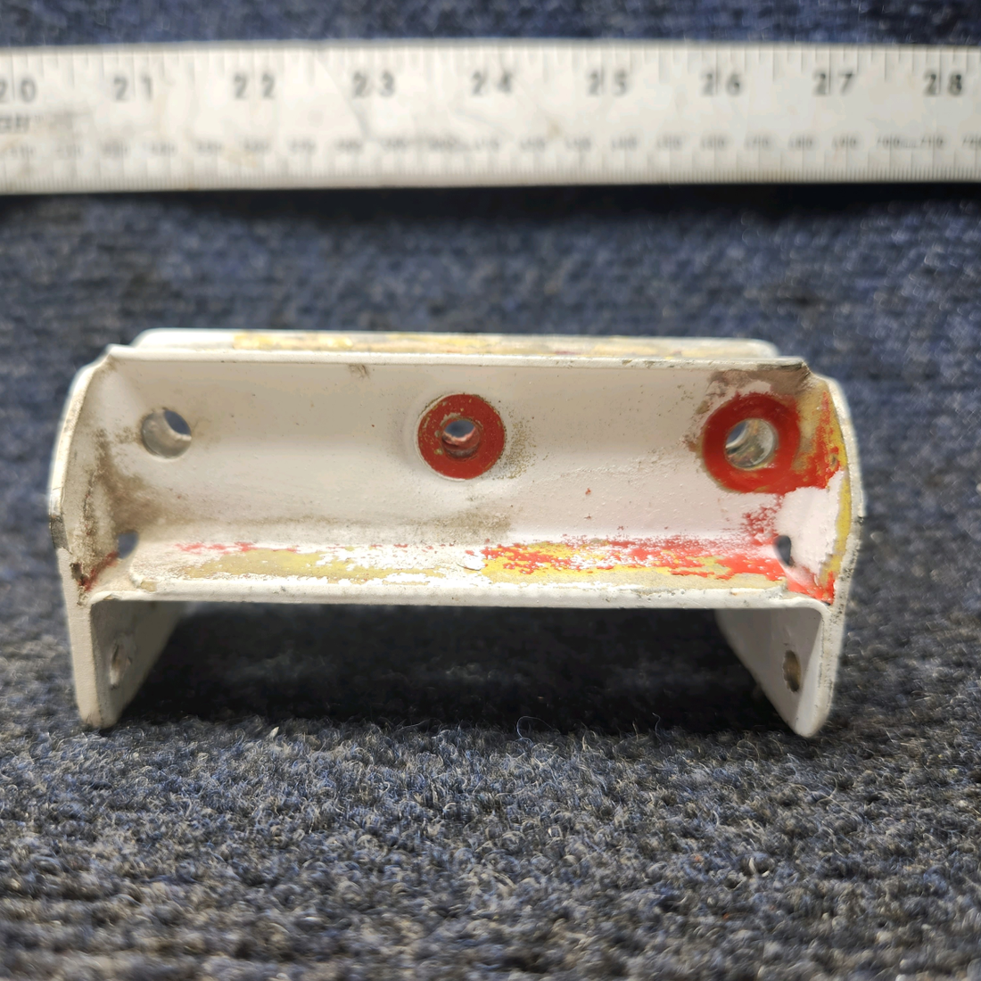 Used aircraft parts for sale, 35-135025-36 BEECHCRAFT 95-55B Inboard Aileron Hinge Bracket