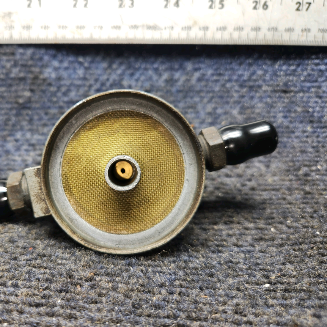 Used aircraft parts for sale, 35715-003 Piper PA28-161 Fuel Gascolator with Drain Valve