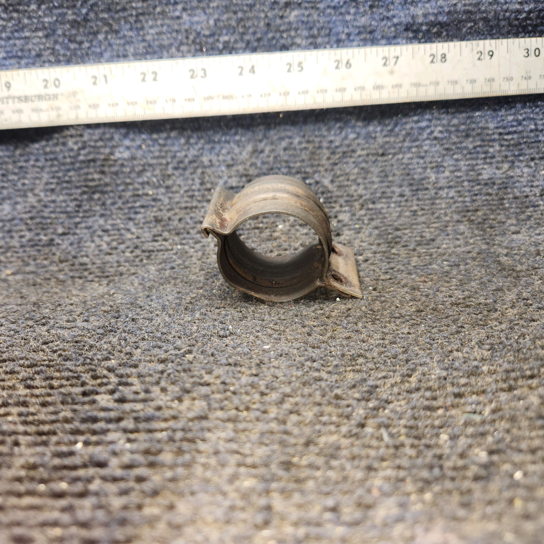 Used aircraft parts for sale, 0550176-50 Cessna 172E Exhaust Clamp Assy