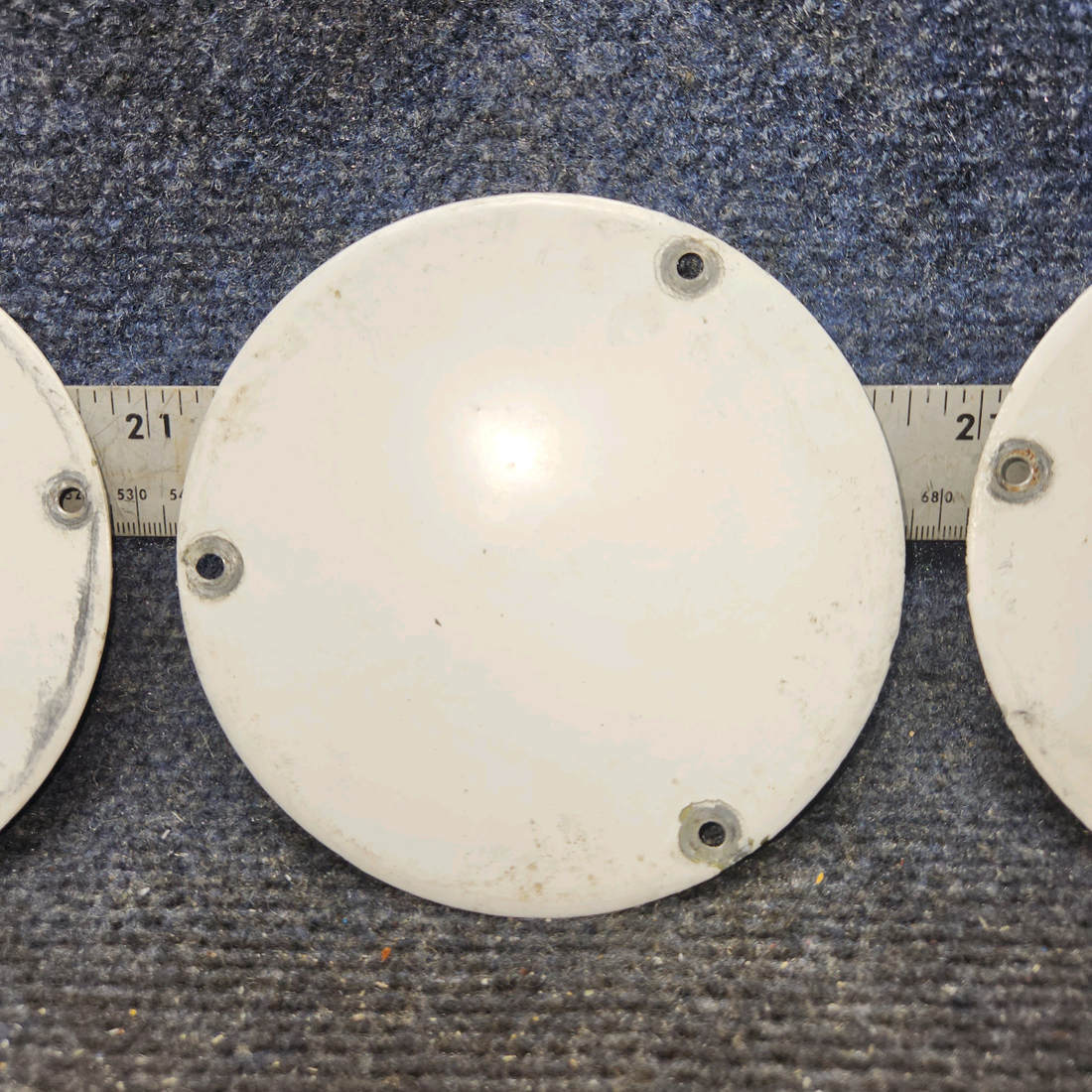 Used aircraft parts for sale, S225-1 Cessna 172 Inspection Cover Plate Set of 3