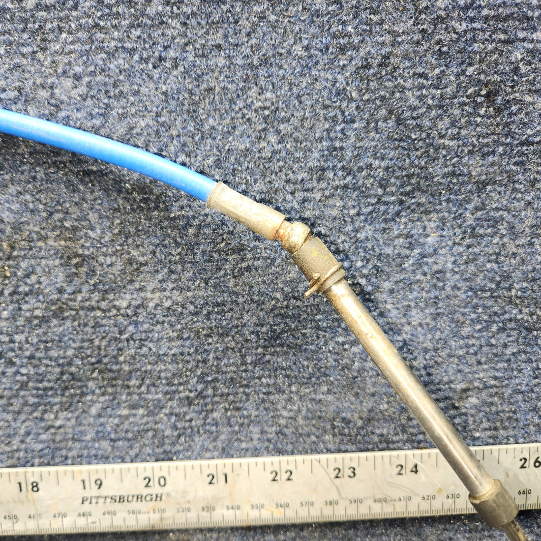 Used aircraft parts for sale, 9863056-8 Cessna 172RG Throttle Control Cable Assy 43"