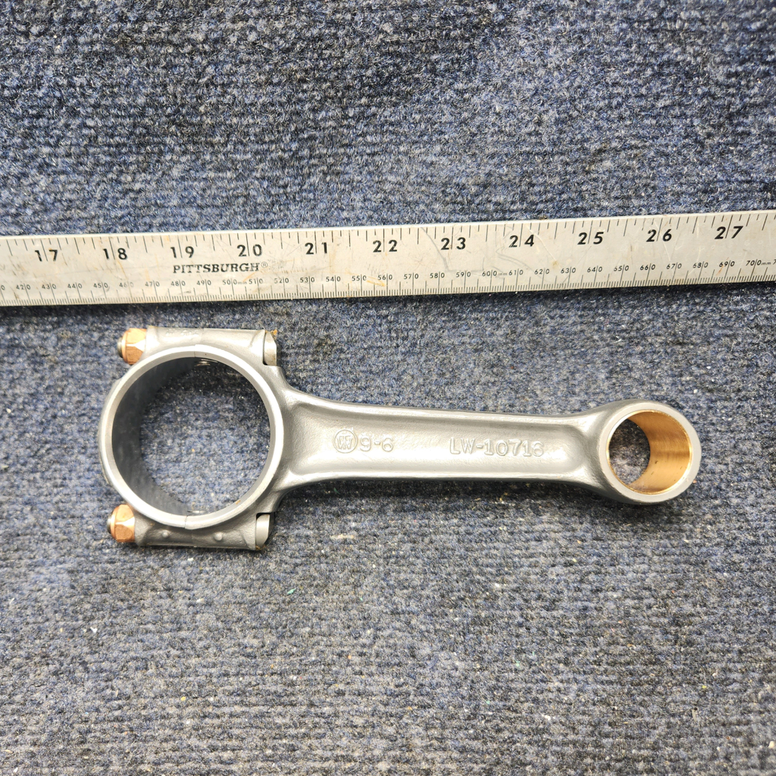 Used aircraft parts for sale, 78030 Lycomoing O-320 CESSNA 172K Connection Rod set of 4 With 8130