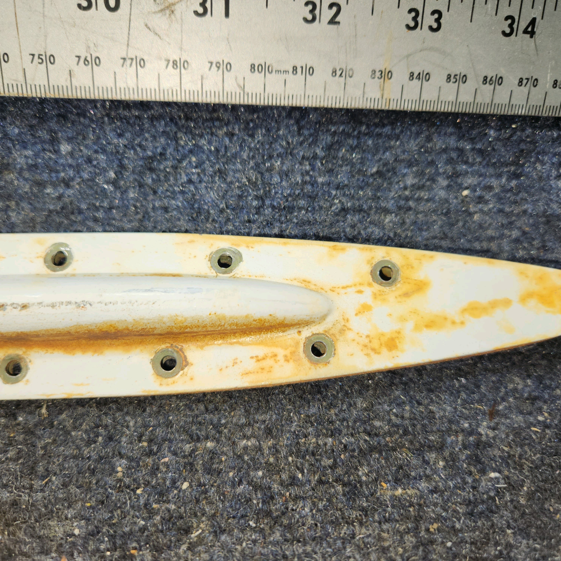 Used aircraft parts for sale, 0511237-1, 0511238-1 Cessna 172F Upper Cabin Door Forward & Aft Hinge - LH