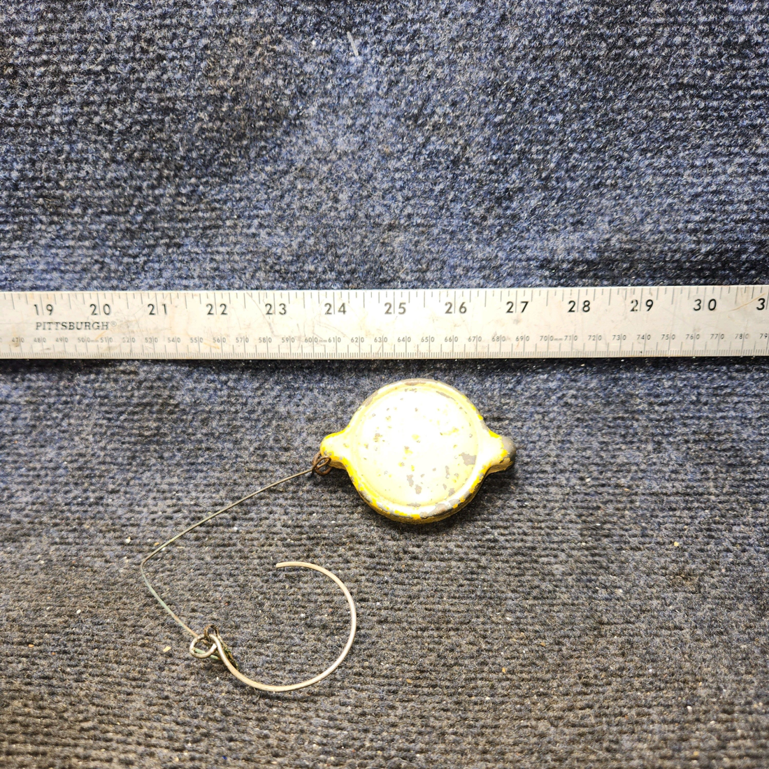 Used aircraft parts for sale, 626594 Continental O-300-D Cessna 172F Oil Filler Cap Body