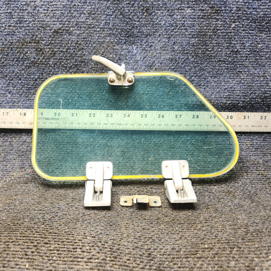 Used aircraft parts for sale, 96-420011-7 BEECHCRAFT F35 Storm Window Assembly w/Metal Leg