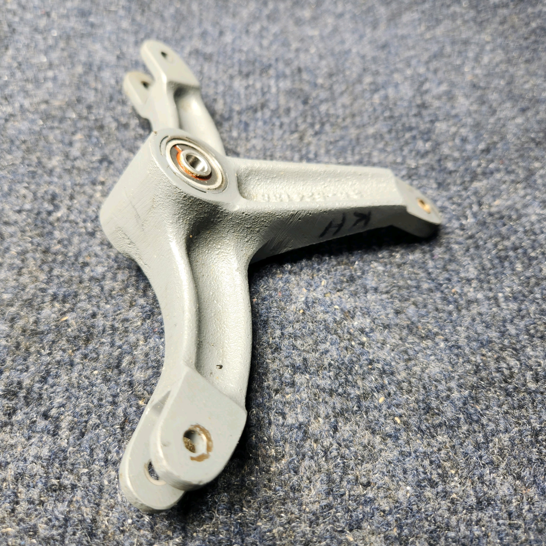 Used aircraft parts for sale, 35-524138-2 BEECHCRAFT F35 RUDDER CONTROL BELLCRANK RH