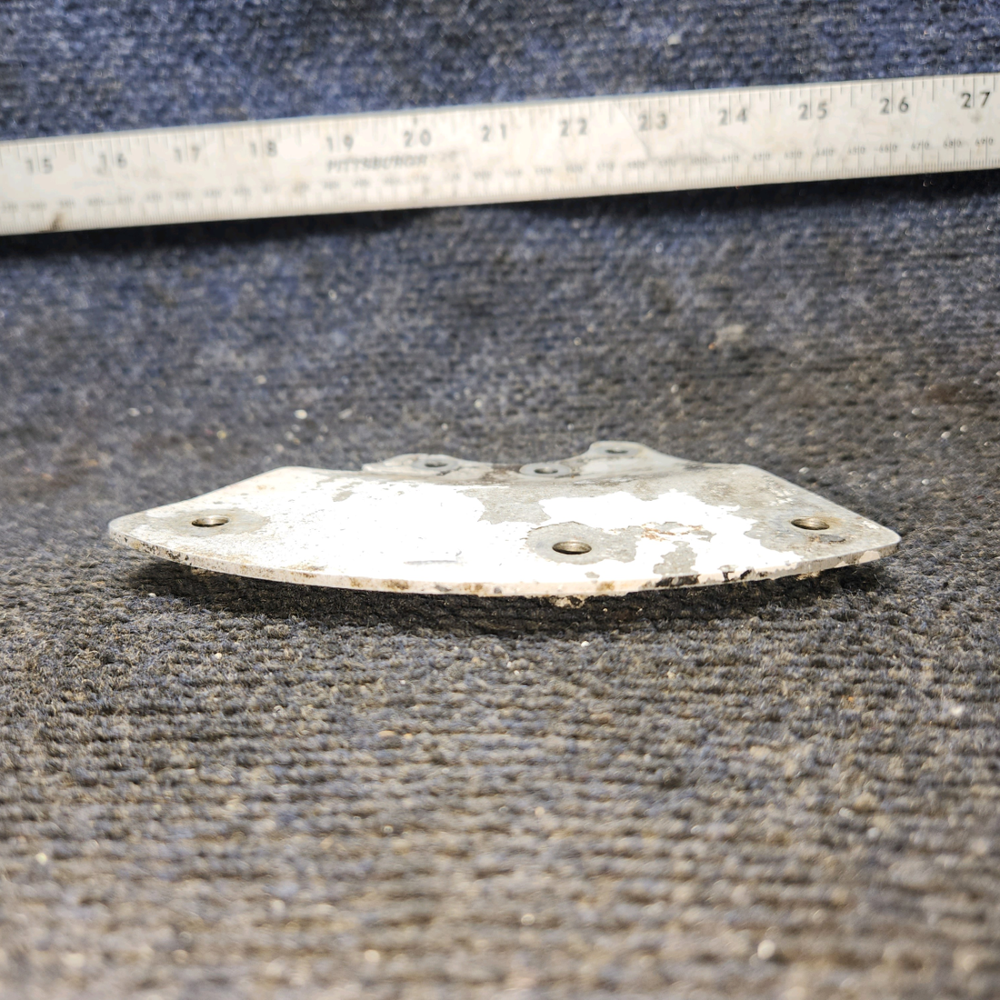Used aircraft parts for sale, 63370-005 Piper PA-28-140 Main Gear Wheel Fairing Bracket – LH