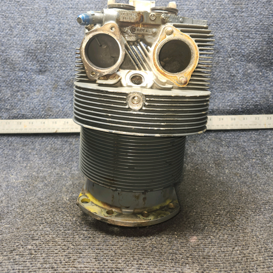 Used aircraft parts for sale, LW-12425 Lycoming O-540 PIPER PA-24-250 Nitrided Cylinder Assy