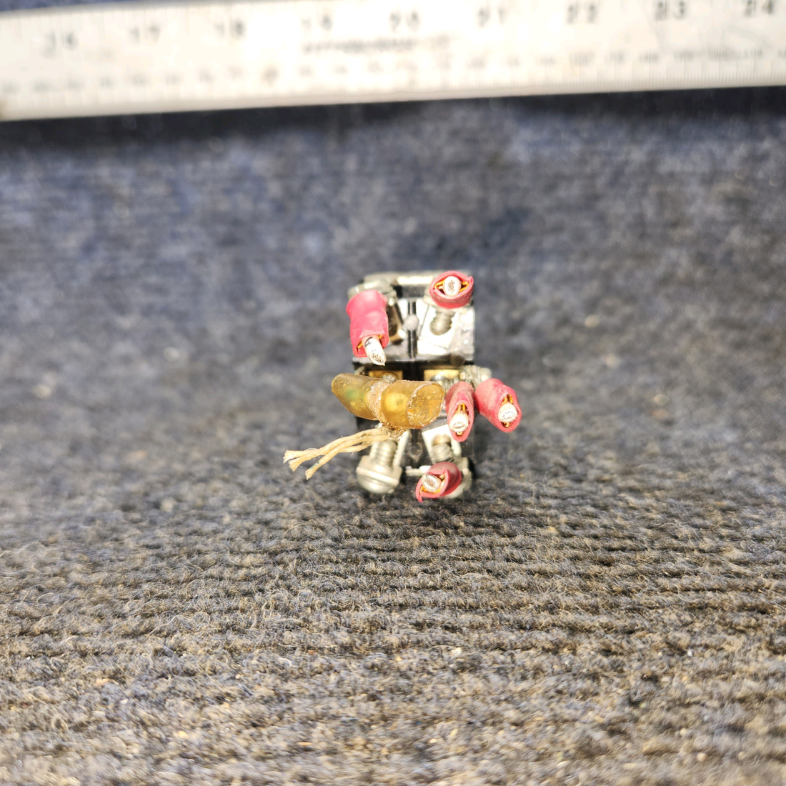 Used aircraft parts for sale, 35-380053-1 Beechcraft 95-B55 Toggle Switch Assy