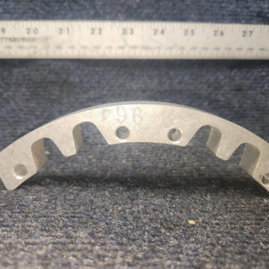 Used aircraft parts for sale, 752-964 Cleveland Piper PA-23 Brake Shim Plate