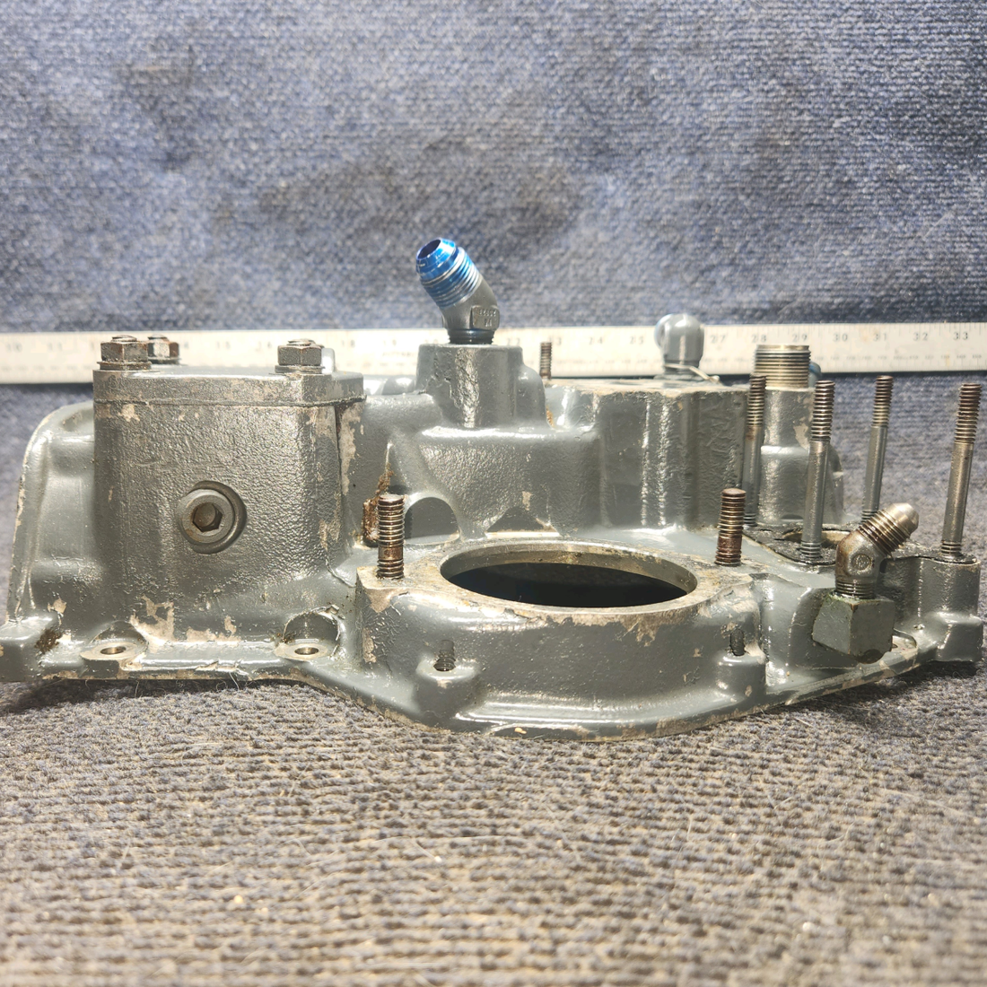 Used aircraft parts for sale, 21A21533-04 Lycoming Piper PA-28-140 Housing Assembly – Accessory