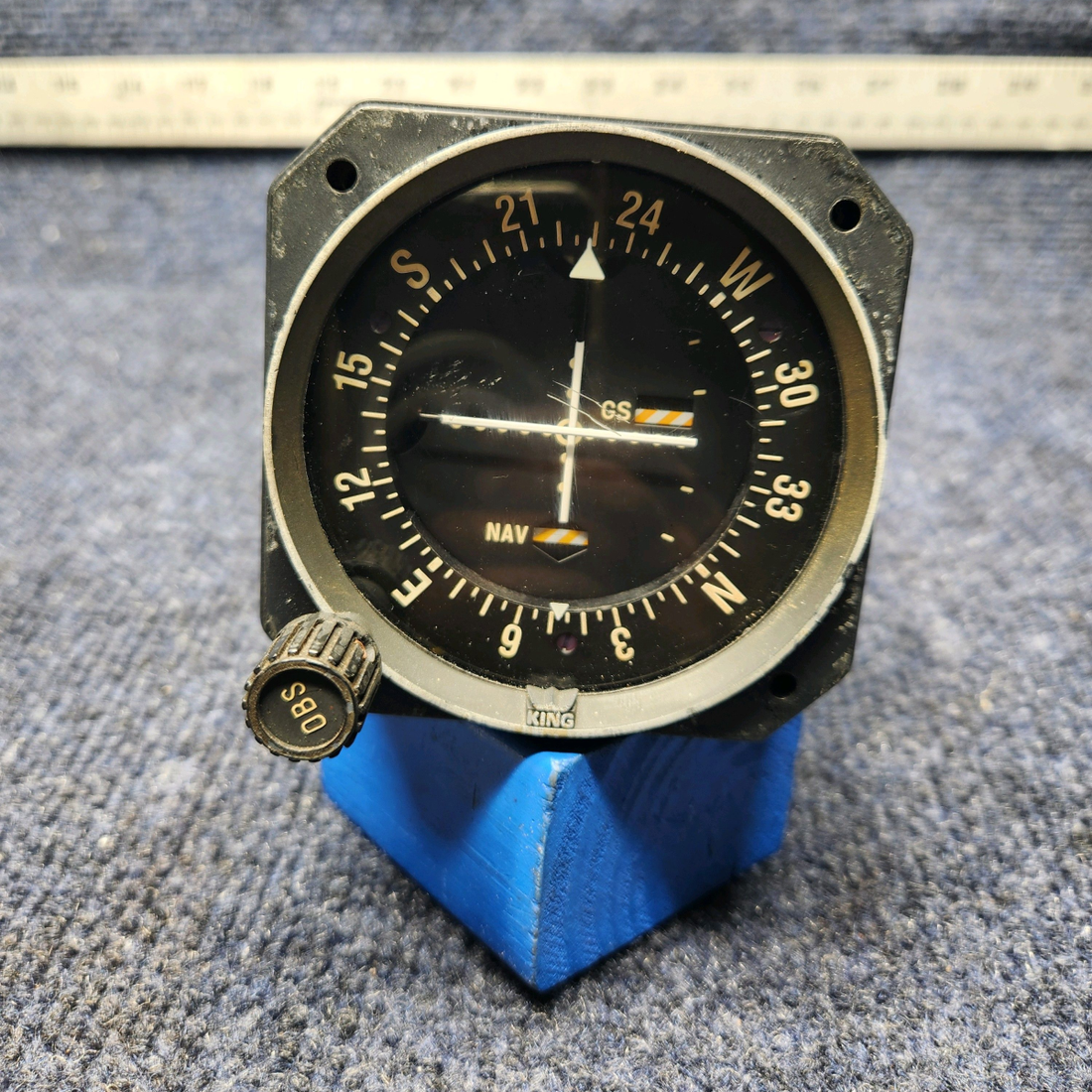 Used aircraft parts for sale, 066-3056-01 Bendix King  [part_model] CESSNA C172RG VOR/LOC CONVERTER & G/S INDICATOR