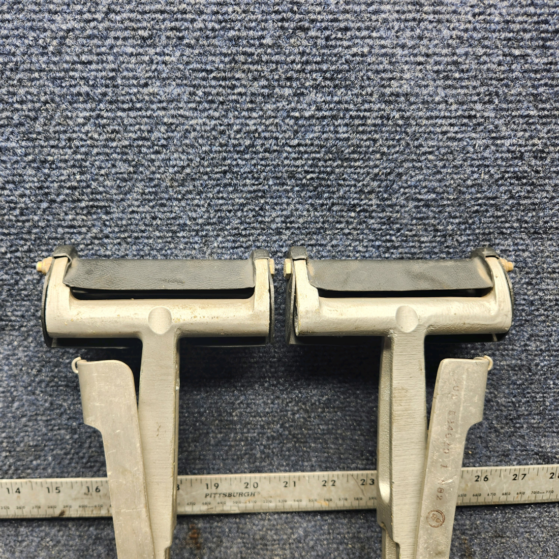 Used aircraft parts for sale, 35-524060, 35-524367-2 Beechcraft F33A COPILOT RUDDER PEDAL ASSEMBLY