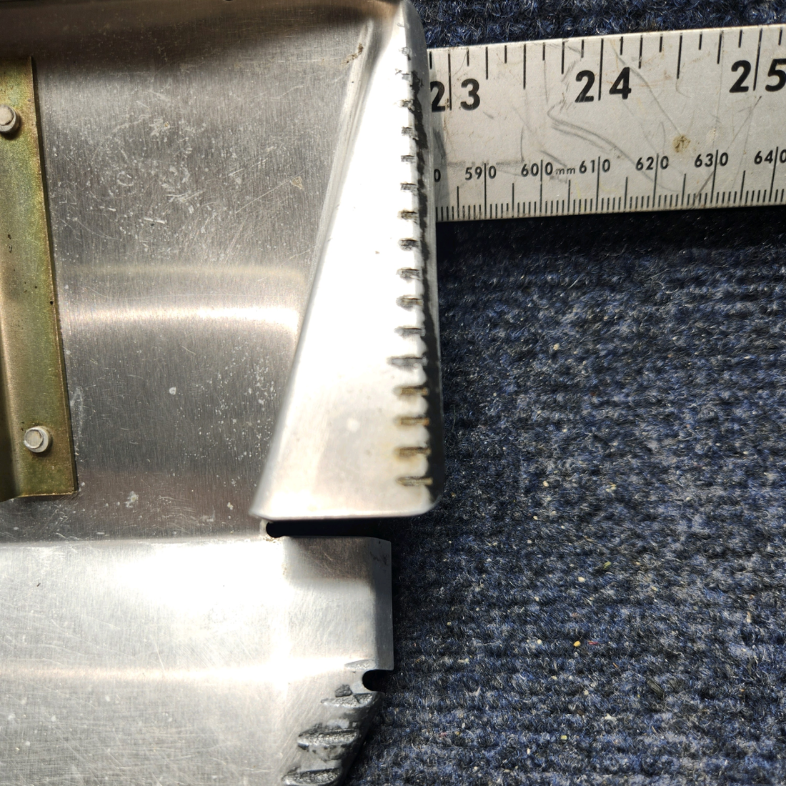 Used aircraft parts for sale, 72152 / 71611 / 71610 Lycoming O-540 PIPER PA-24-250 Intercylinder Baffele with retainer  & Hook