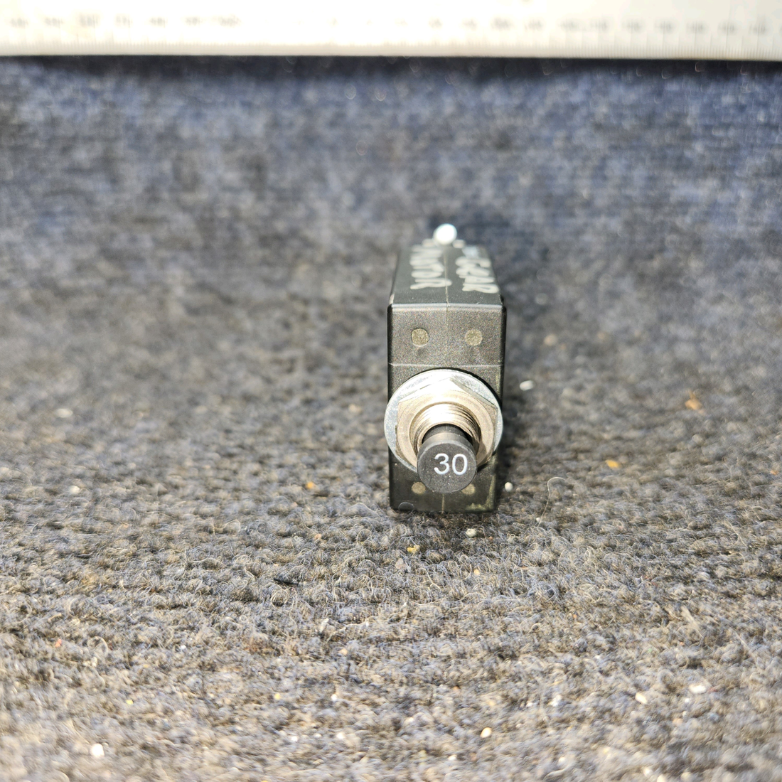 Used aircraft parts for sale, W23-X1A1G-30 Tyco Electronics W23 Series PIPER PA-24-250 Circuit  Breaker - 30 Amps