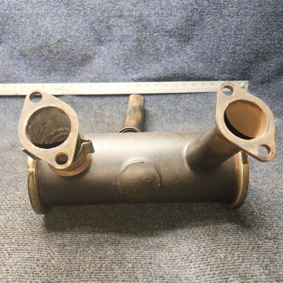 Used aircraft parts for sale, 0450400-26, 0450338-70 Continental O-200 Cessna C-150J Muffler and Stack Assy - RH