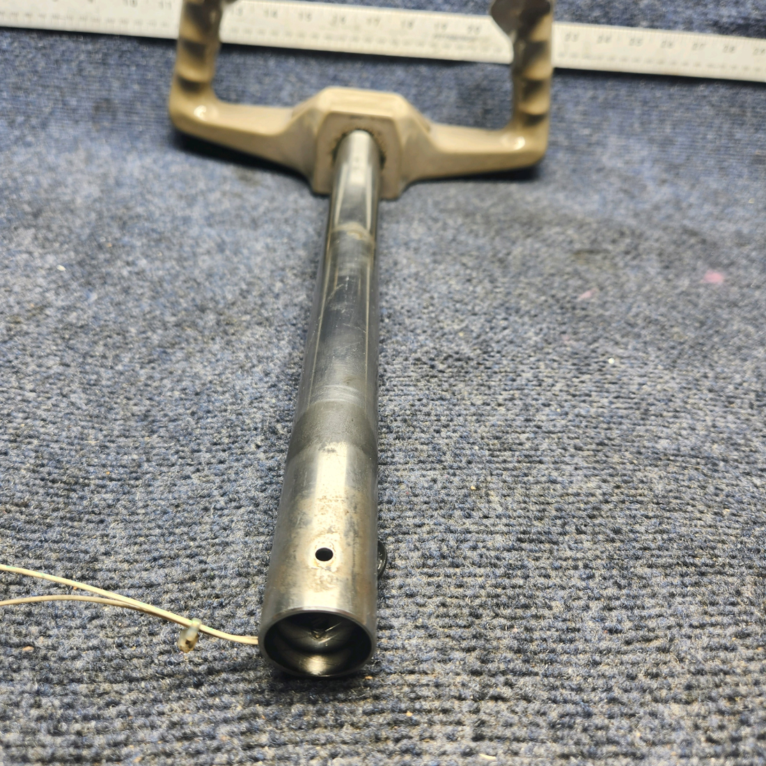 Used aircraft parts for sale, 100572-002 PIPER PA28-161 Warrior III CONTROL WHEEL ASSEMBLY CO-PILOT  & MIC SWITCHES