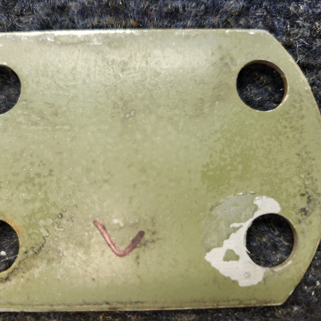 Used aircraft parts for sale, 0541157-2 Cessna 172E Landing Gear Shim