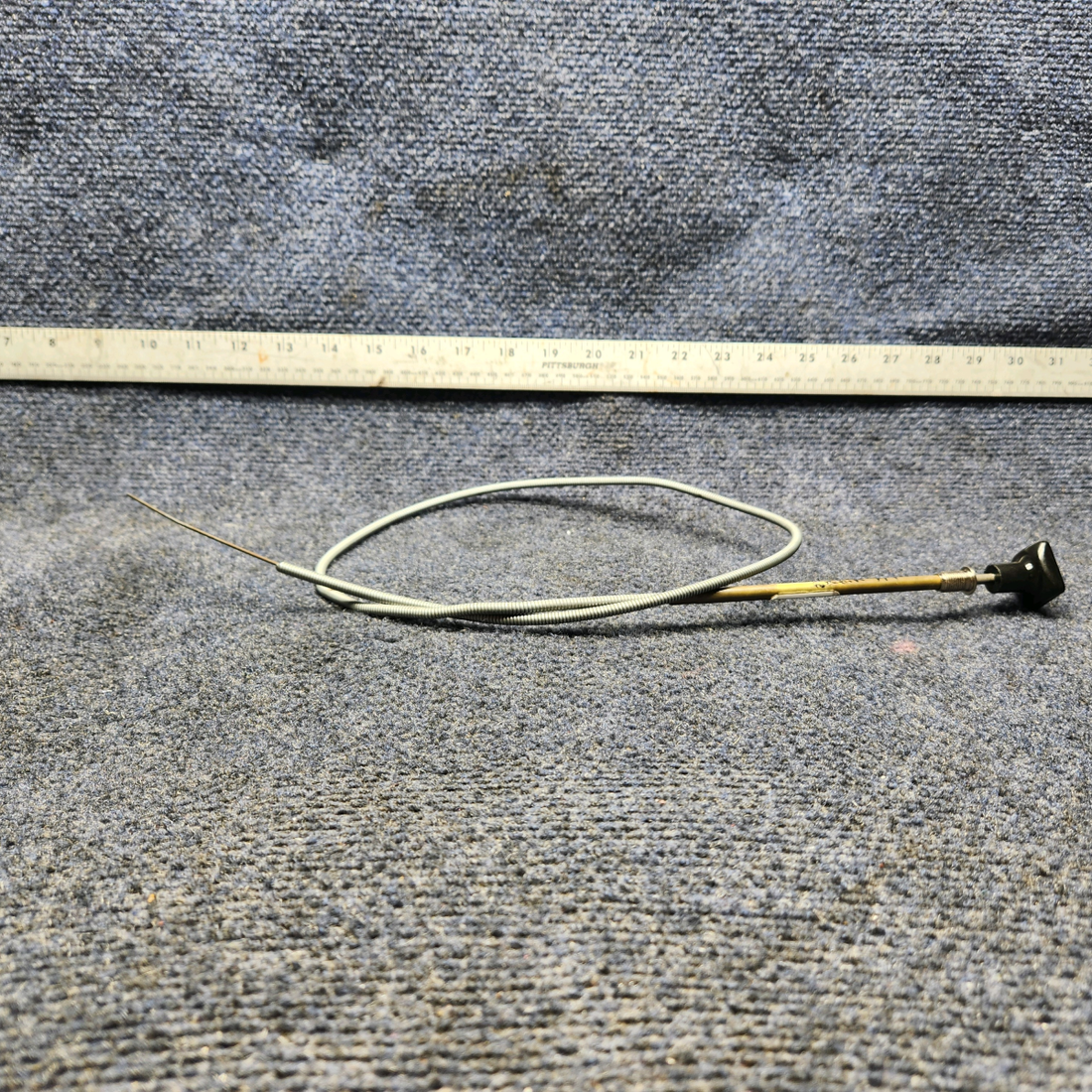 Used aircraft parts for sale, MCS1230-17 CESSNA 172K CABIN  HEAT CONTROL CABLE (L: 40")