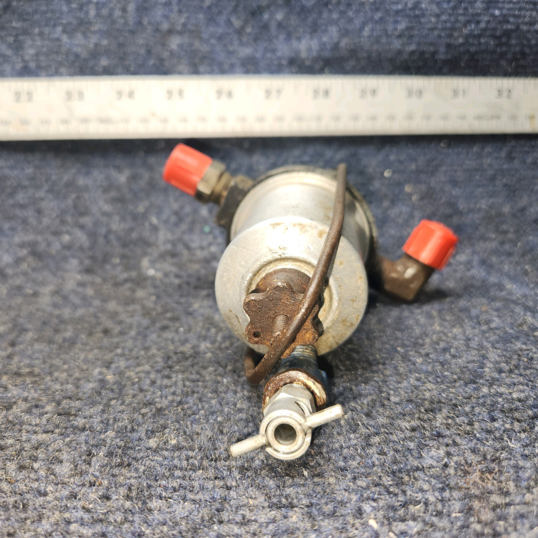 Used aircraft parts for sale, 63839-003 Piper PA28-140 Fuel Gascolator Assy. / Strainer