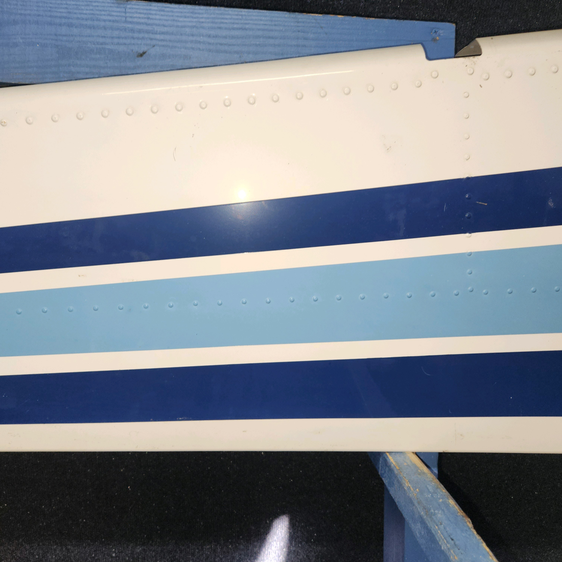 Used aircraft parts for sale, 1231001-5 Cessna 182G Rudder Assembly