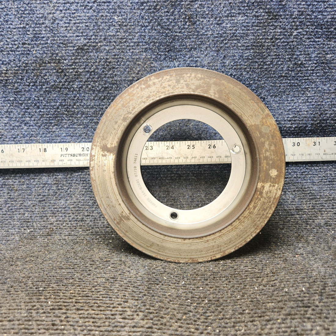 Used aircraft parts for sale, 164-26A Cessna 182G Brake Disc (0.2390" think)