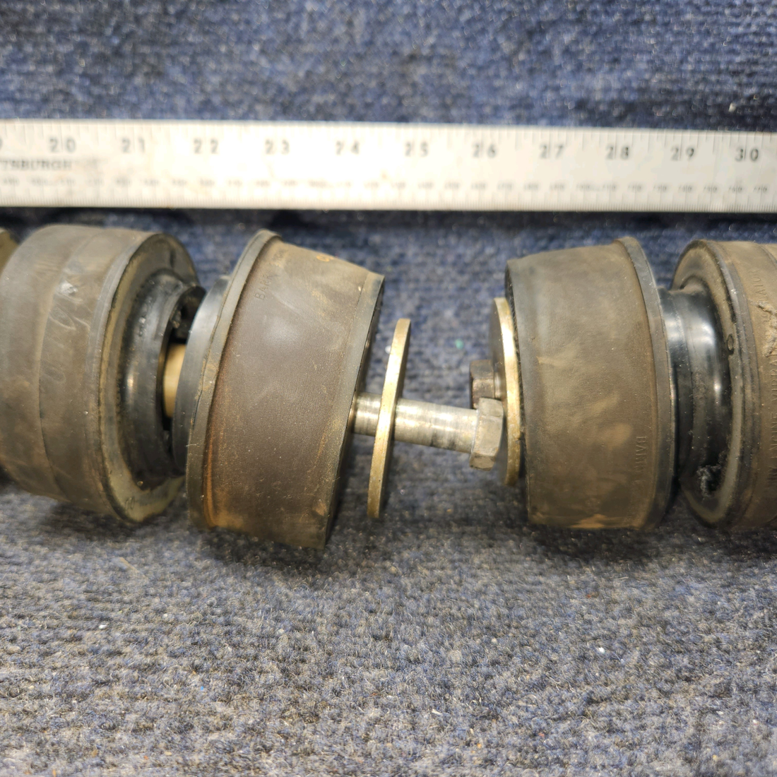 Used aircraft parts for sale, 94011-02, 94011-20 Barry Piper PA28-140 Engine Mounts Set