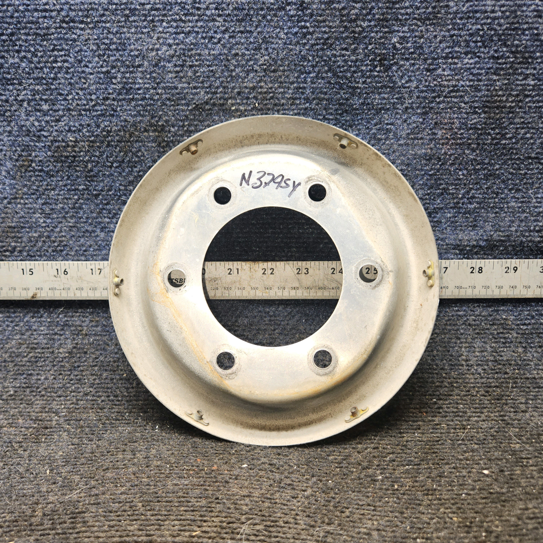 Used aircraft parts for sale, 0550321-4 cessna 172N Spinner Bulkhead Assembly